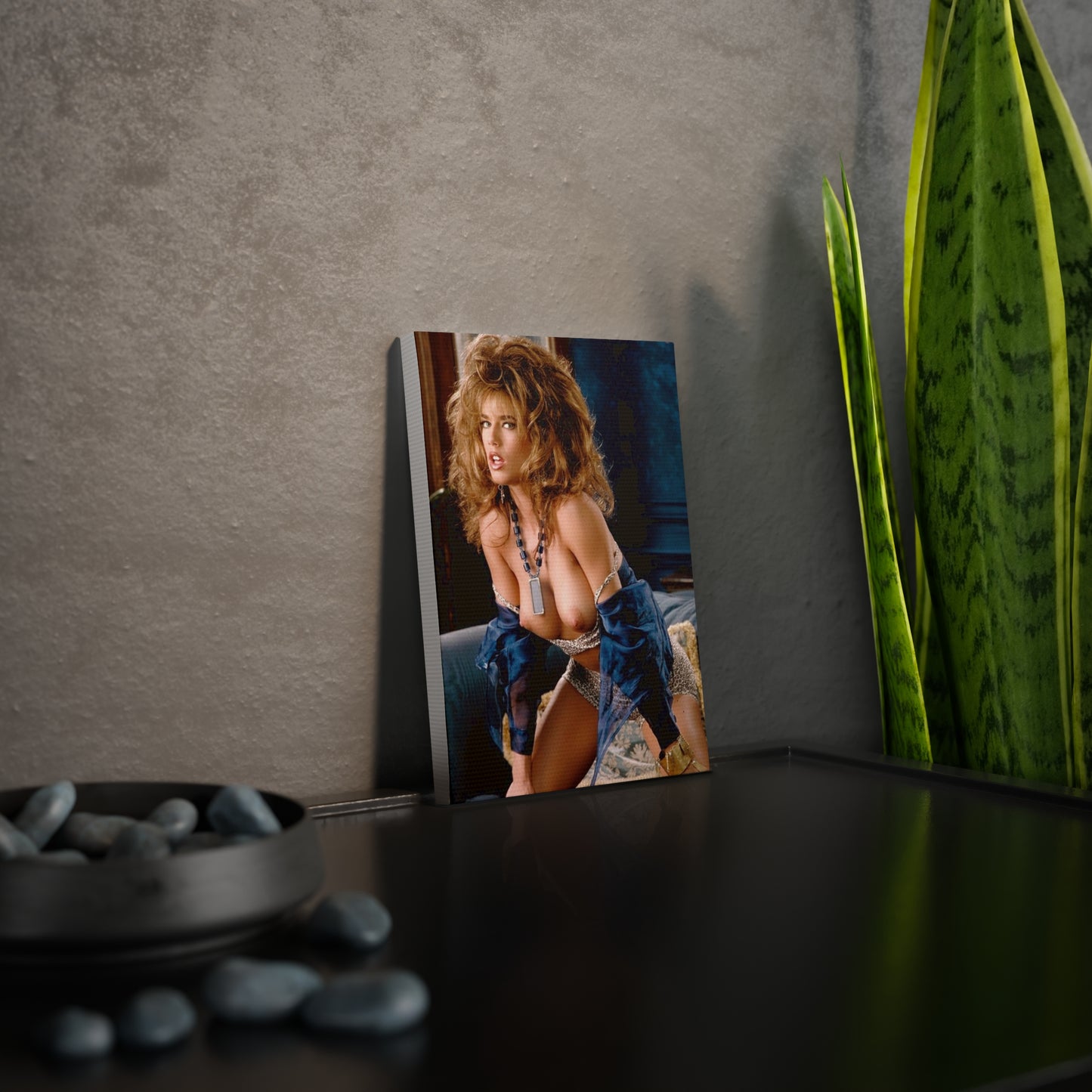 Canvas Photo Tile Pornstar Racquel Darrian Nude