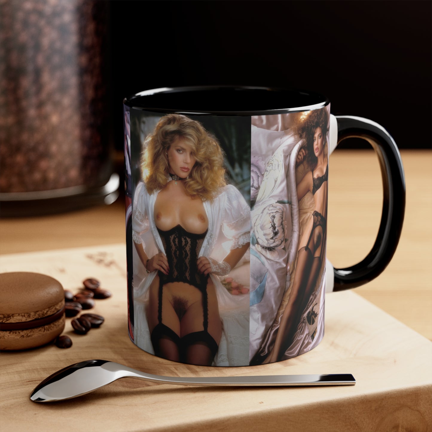 Accent Coffee Mug, 11oz Playboy Playmates 1986 January - April