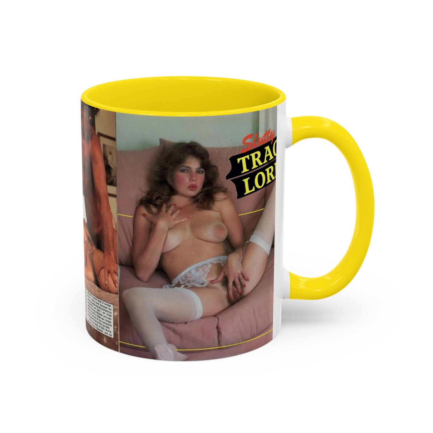 Accent Coffee Mug (11, 15oz) Traci Lords Nude