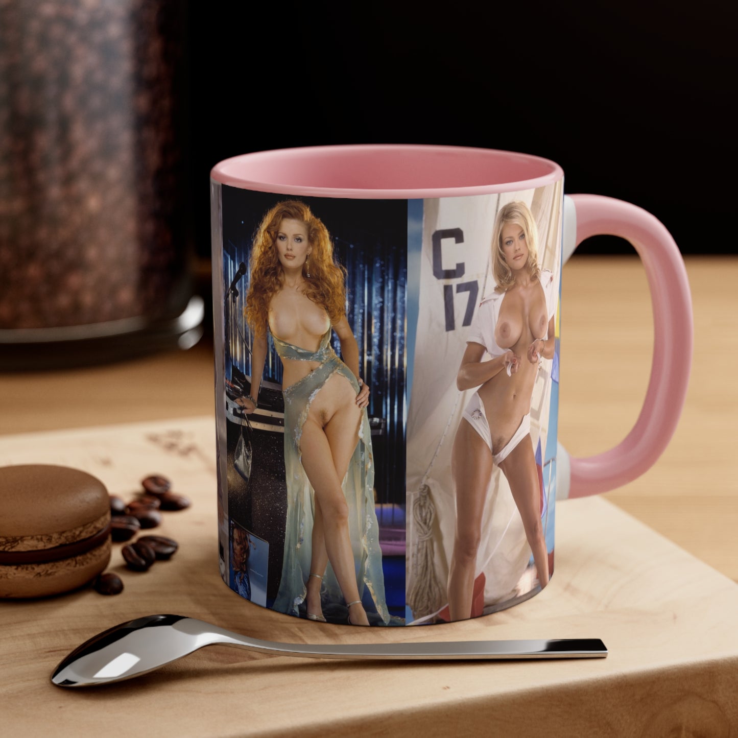 Accent Coffee Mug, 11oz Playboy Playmates 1999 January - April