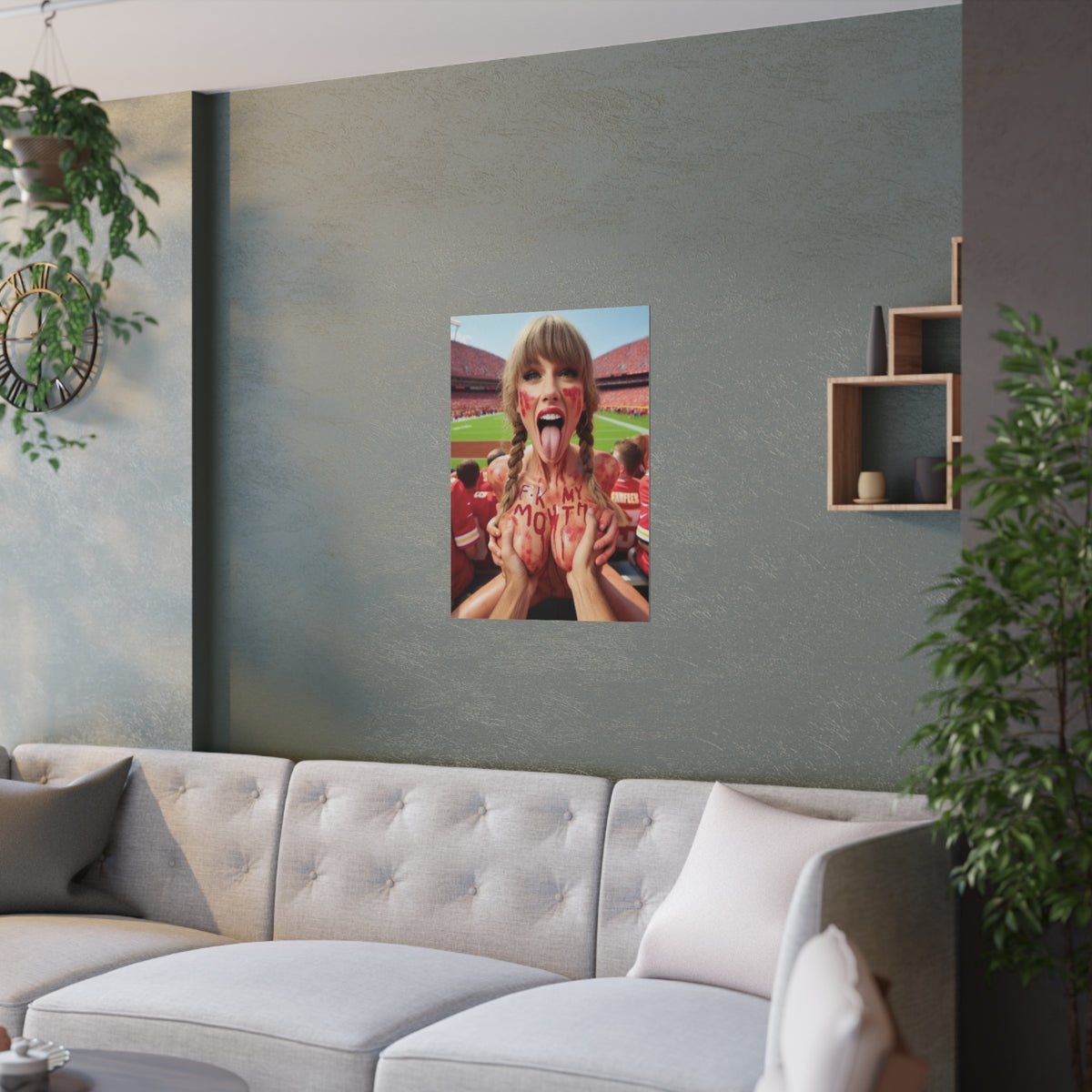 Satin Posters (210gsm) Taylor Swift AI Nudes