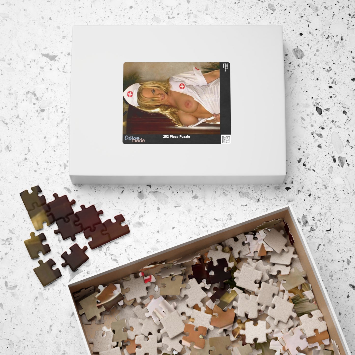 Puzzle (110, 252, 500, 1014-piece) Sexy Nude Nurse