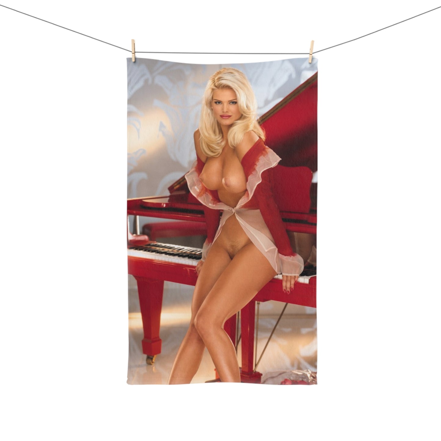 Hand Towel Playboy Playmate December 1996 Victoria Silvstedt