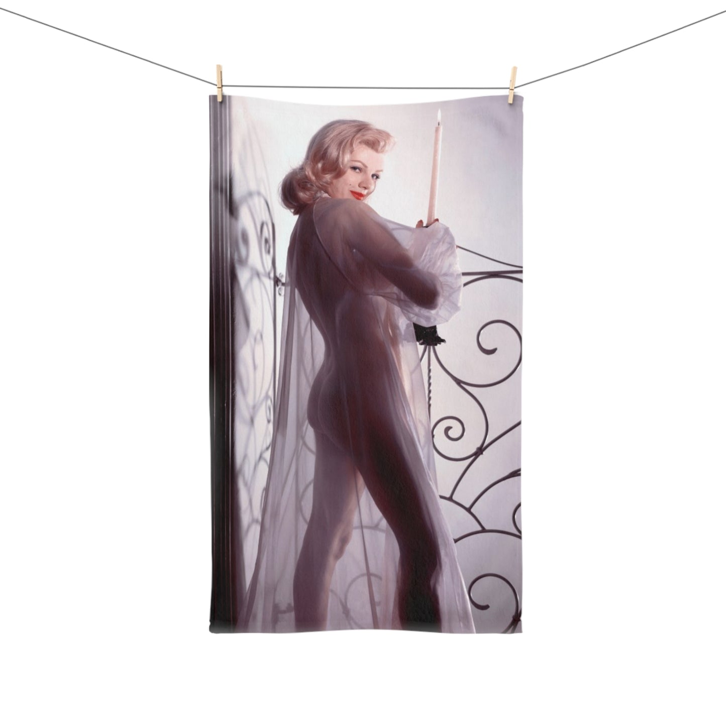 Hand Towel Playboy Playmate August 1957 Dolores Donlon