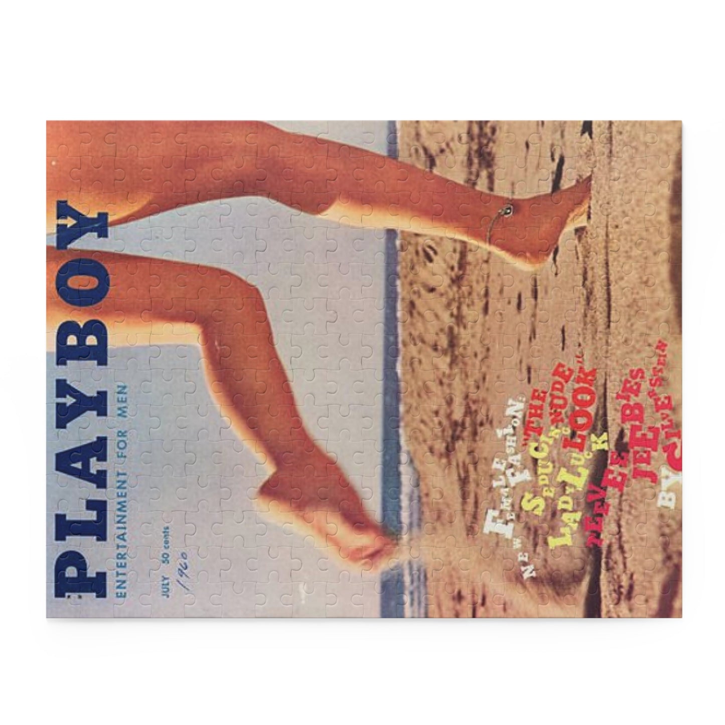 Puzzle (120, 252, 500-Piece) Playboy Cover July 1960