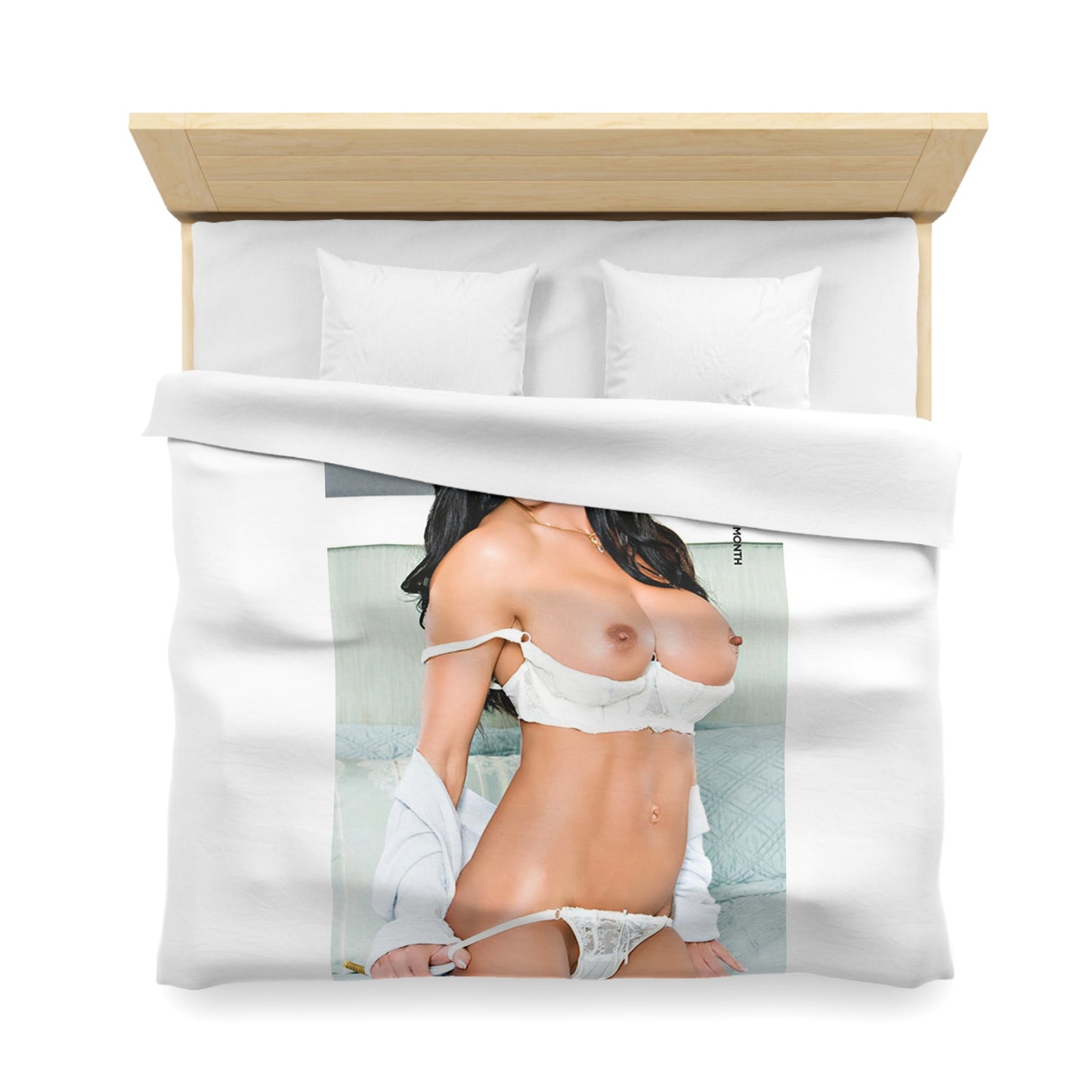 Microfiber Duvet Cover Penthouse Pet February 2011 Jewels Jade