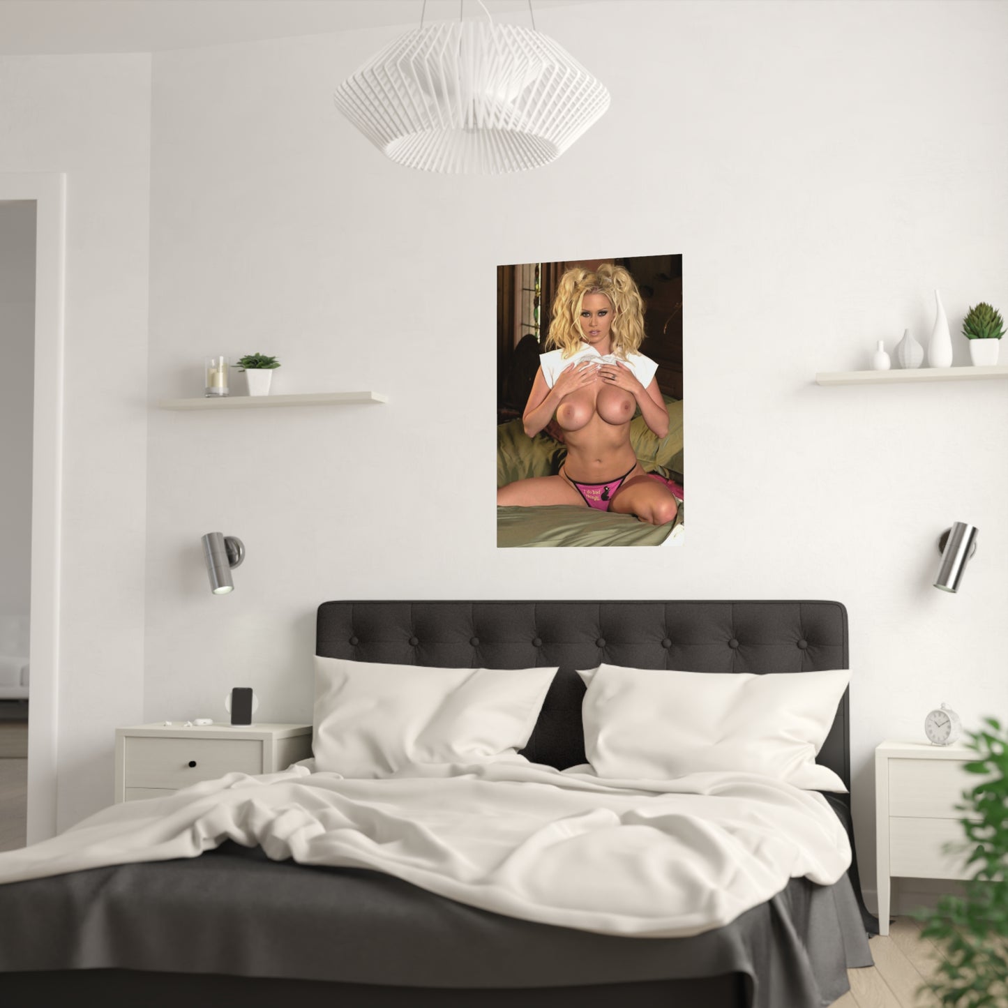 Satin Posters (210gsm) Pornstar Jenna Jameson Nude