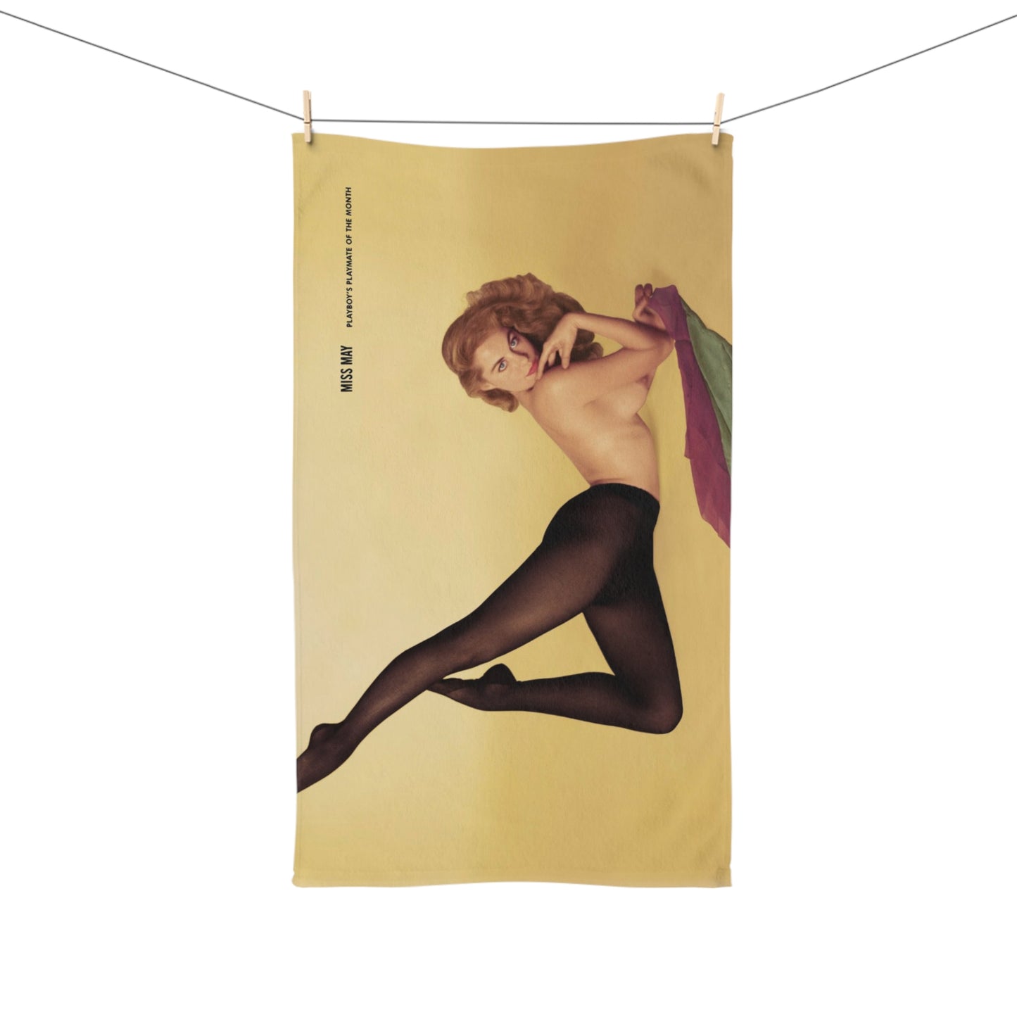 Hand Towel Playboy Playmate May 1955 Diane Webber