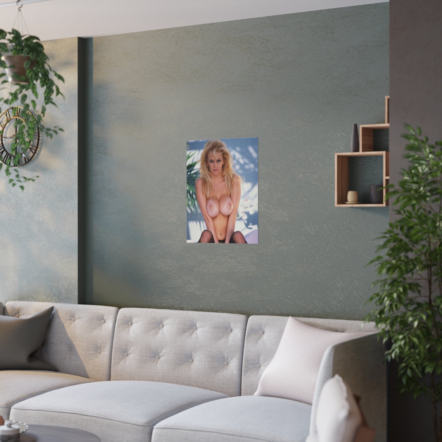 Satin Posters (210gsm) Pornstar Jenna Jameson Nude