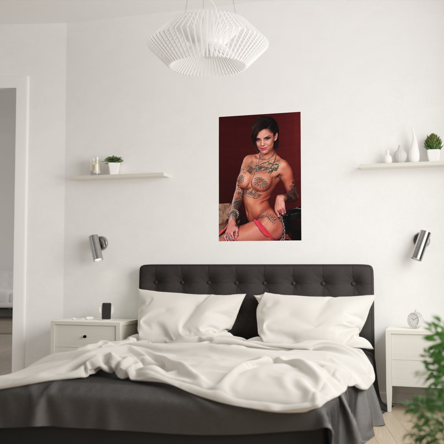 Satin Posters (210gsm) Pornstar Bonnie Rotten Nude