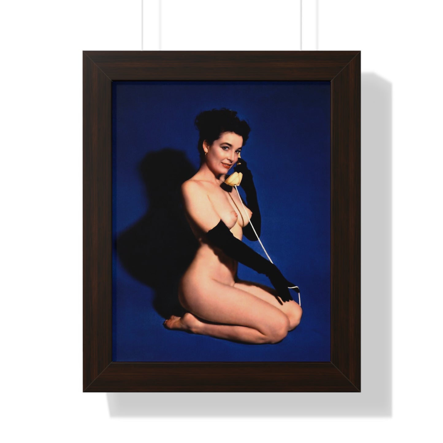 Framed Vertical Poster Playboy Playmate June 1954 Margie Harrison