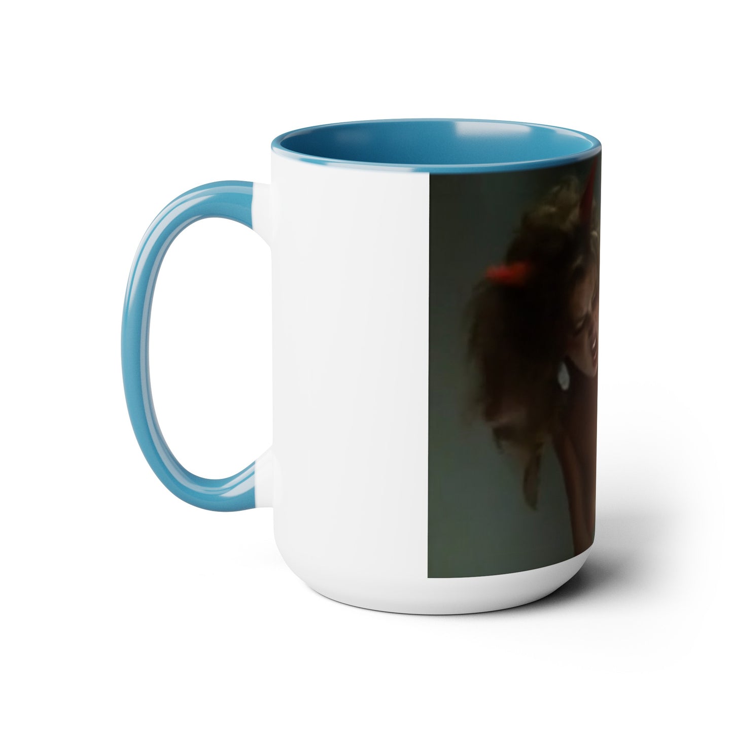 Two-Tone Coffee Mugs, 15oz Traci Lords Nude