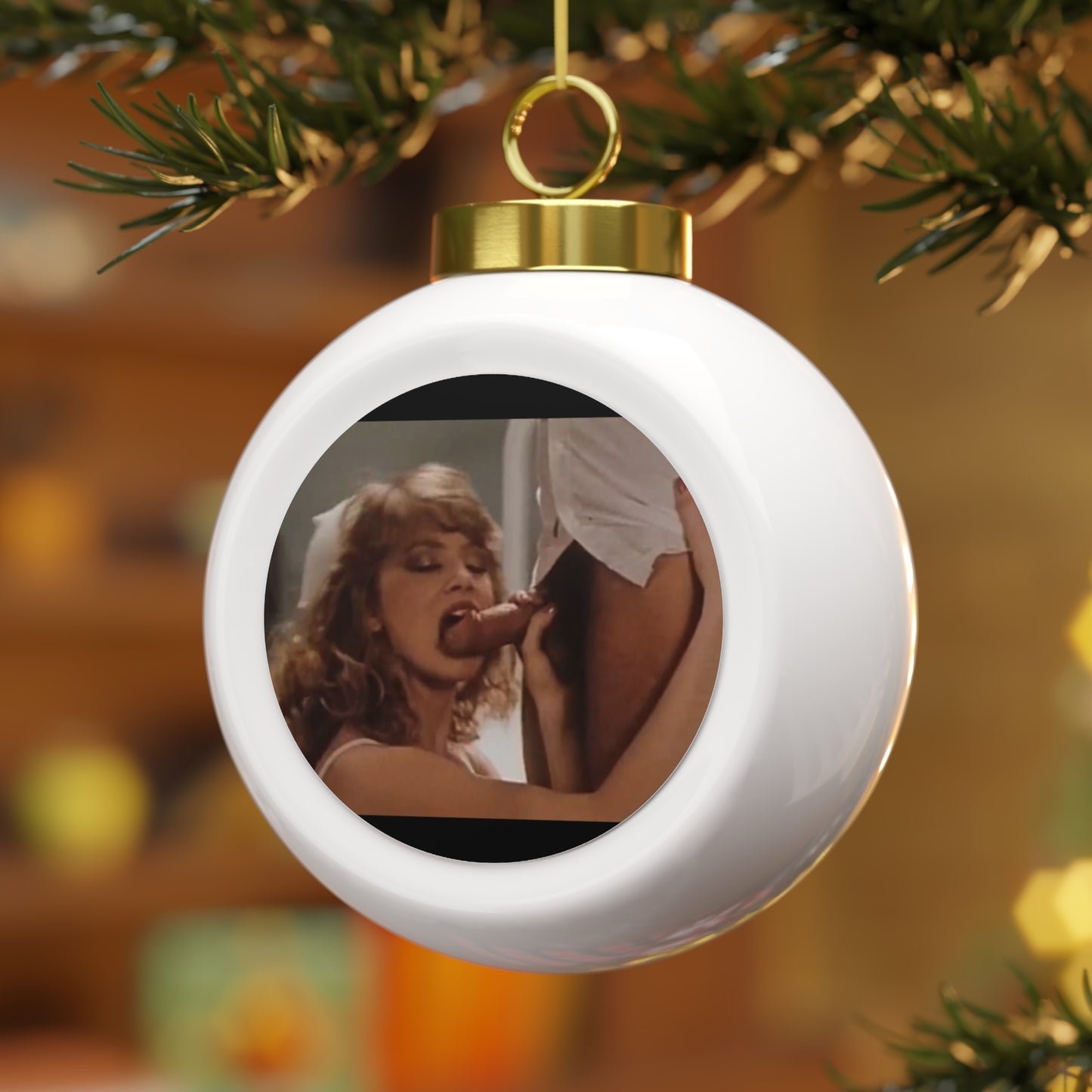 Christmas Ball Ornament Traci Lords Nude Naked Sex Fucking