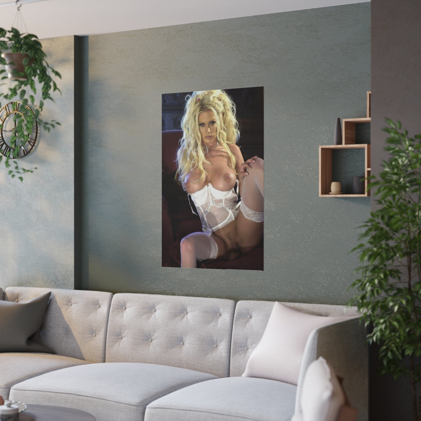 Satin Posters (210gsm) Pornstar Jenna Jameson Nude