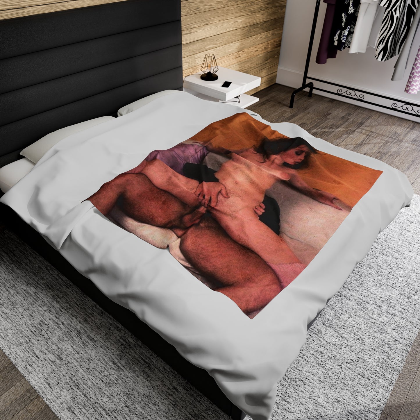 Velveteen Plush Blanket Traci Lords Nude