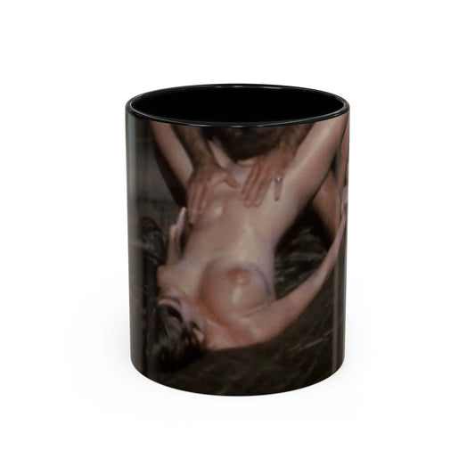 Accent Coffee Mug (11, 15oz) Traci Lords Nude