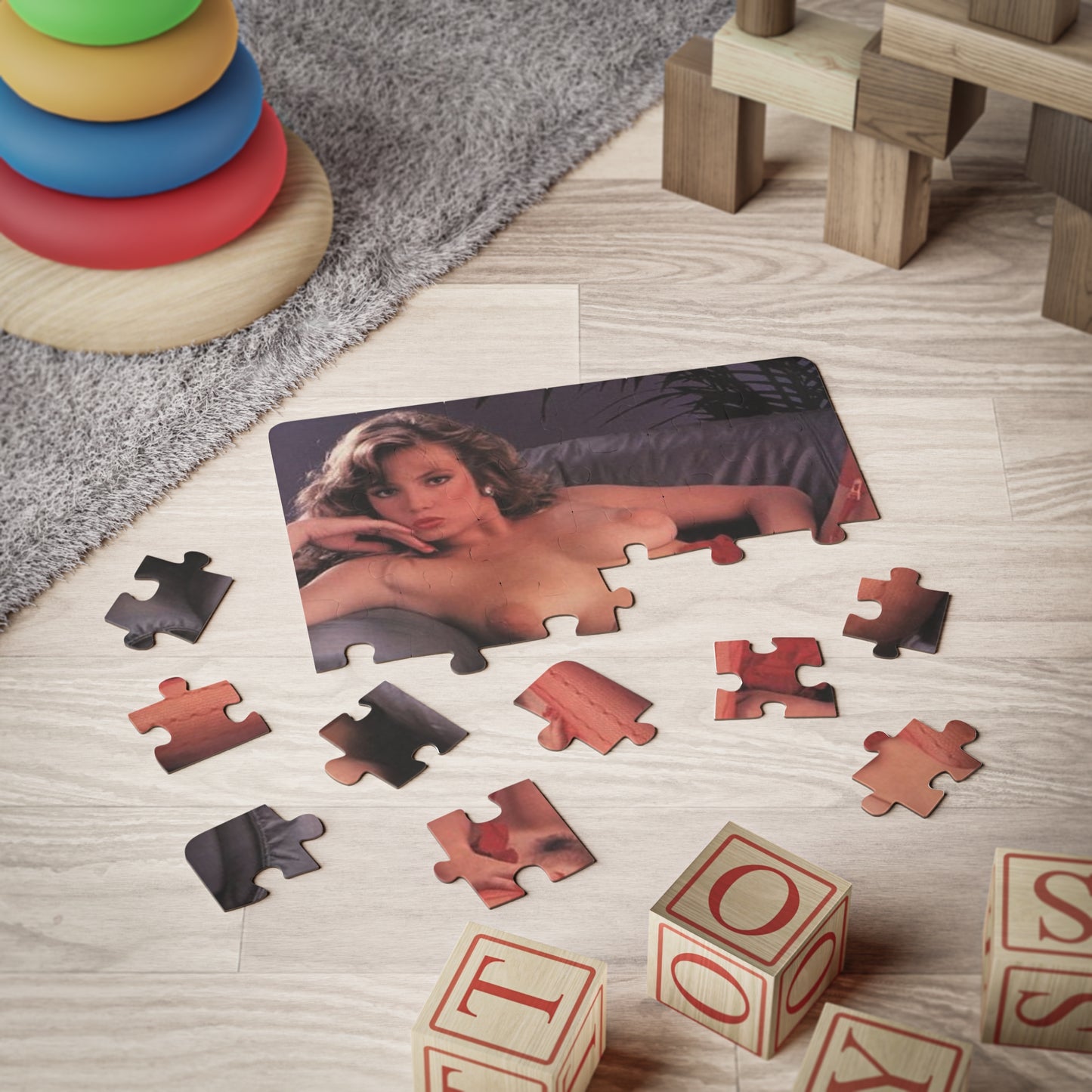 Puzzle, 30-Piece Retro Porn Star 80s