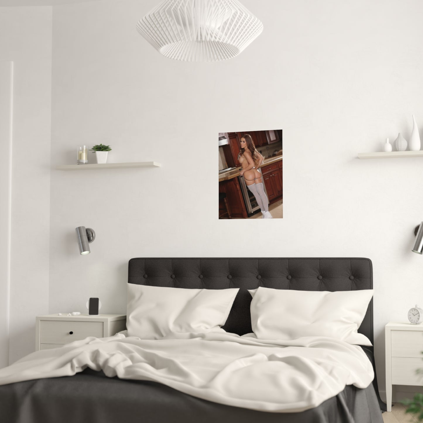 Satin Posters (210gsm) Megan Rain Nude