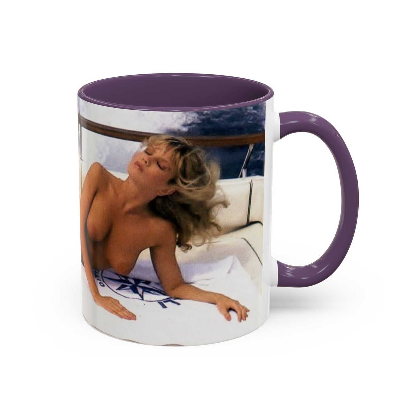 Accent Coffee Mug (11, 15oz) Traci Lords Nude