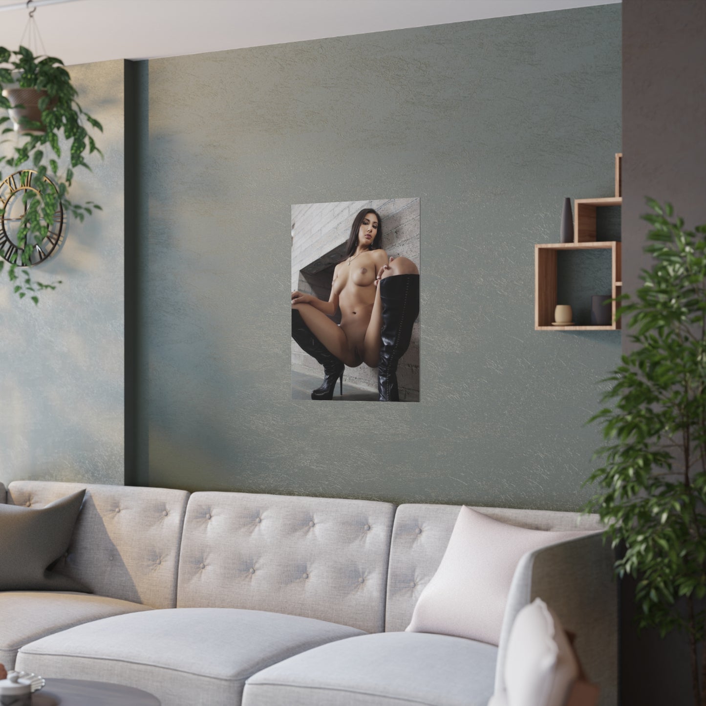 Satin Posters (210gsm) Pet 2018 Gianna Dior Nude 3