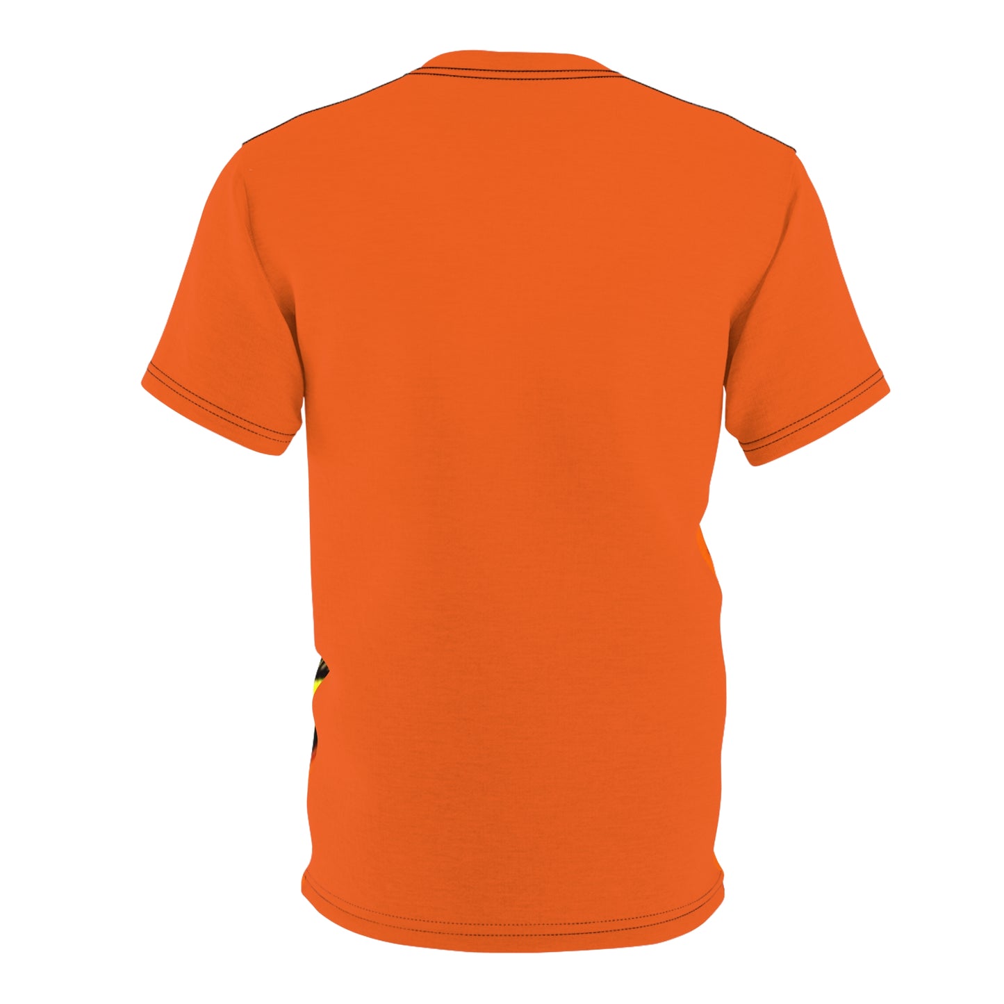 Unisex Cut & Sew Tee (AOP) Halloween Jack-O-Lantern