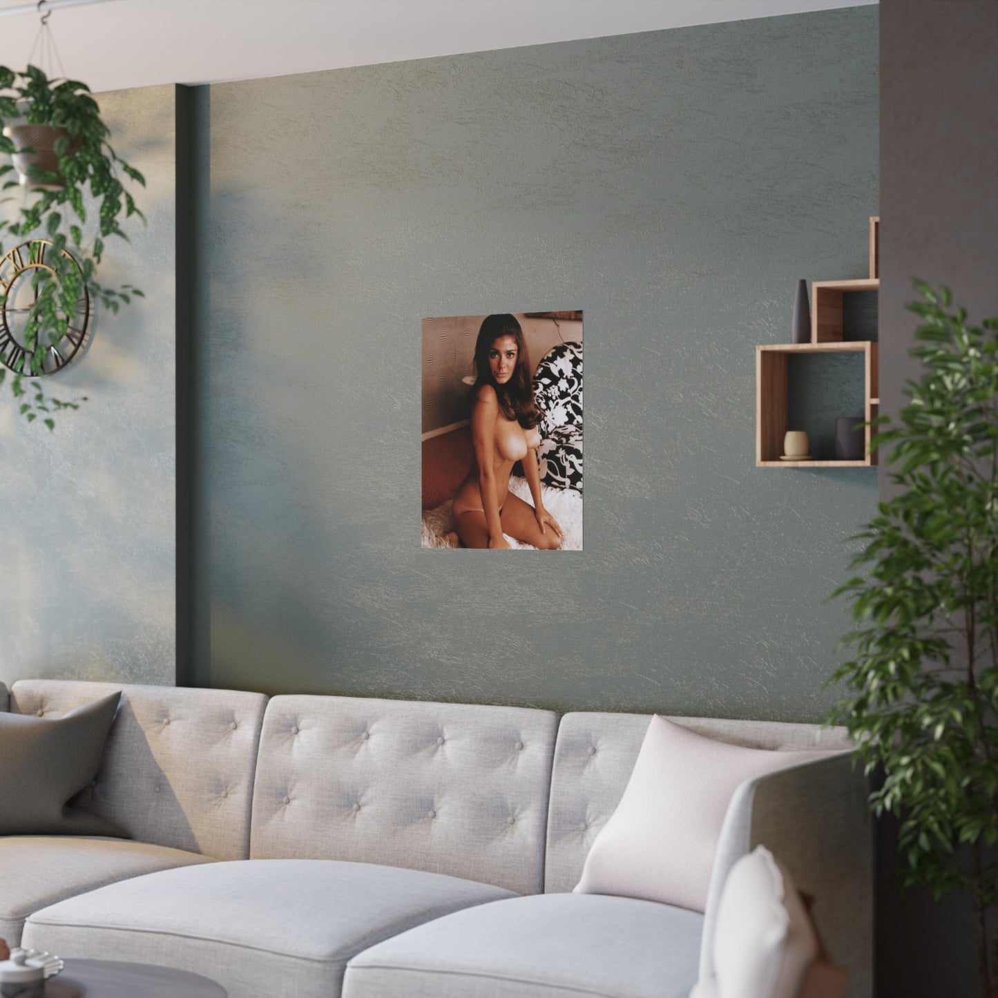Satin Posters (210gsm) Playboy Playmate Cynthia Myers Nude