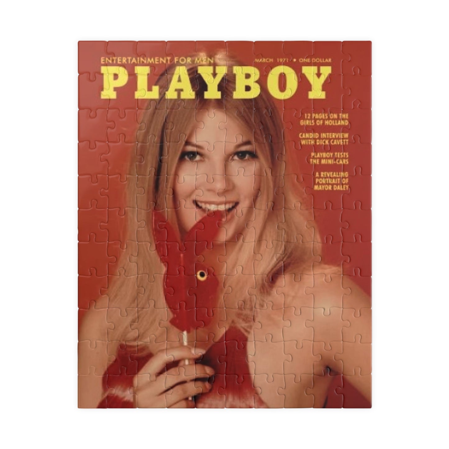 Puzzle (110, 252, 500, 1014-piece) Playboy Cover March 1971