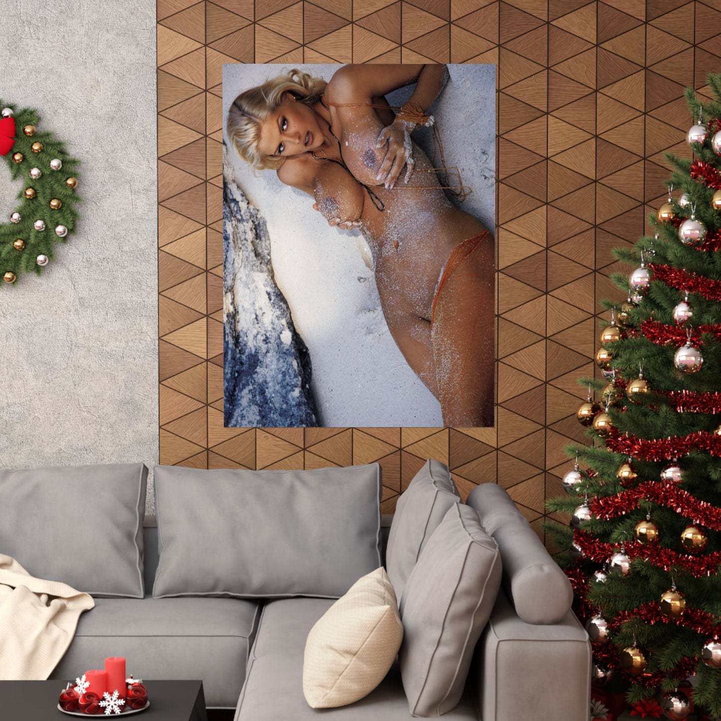 Matte Vertical Posters Anna Nicole Smith Nude