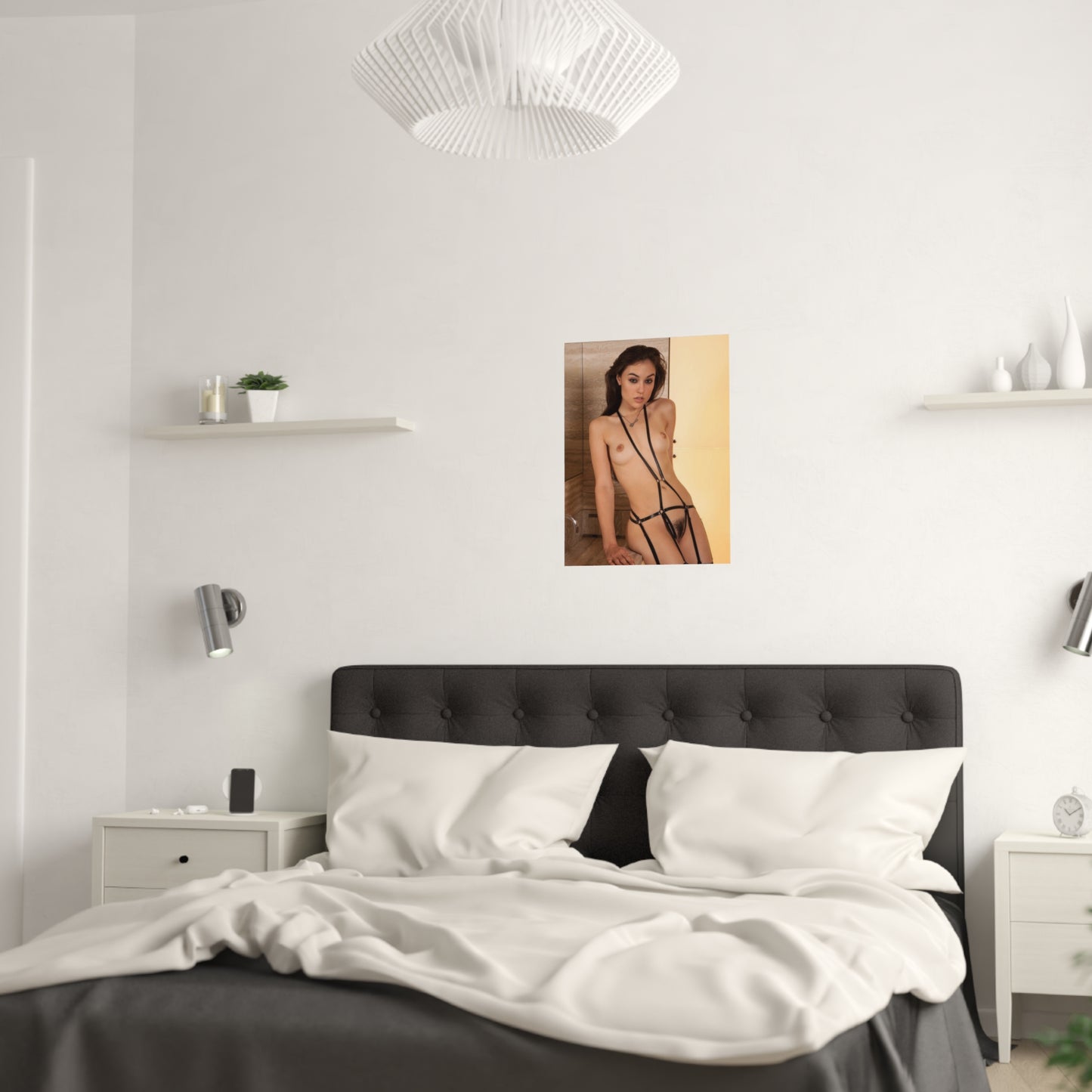 Satin Posters (210gsm) Adult Star Sasha Grey Nude