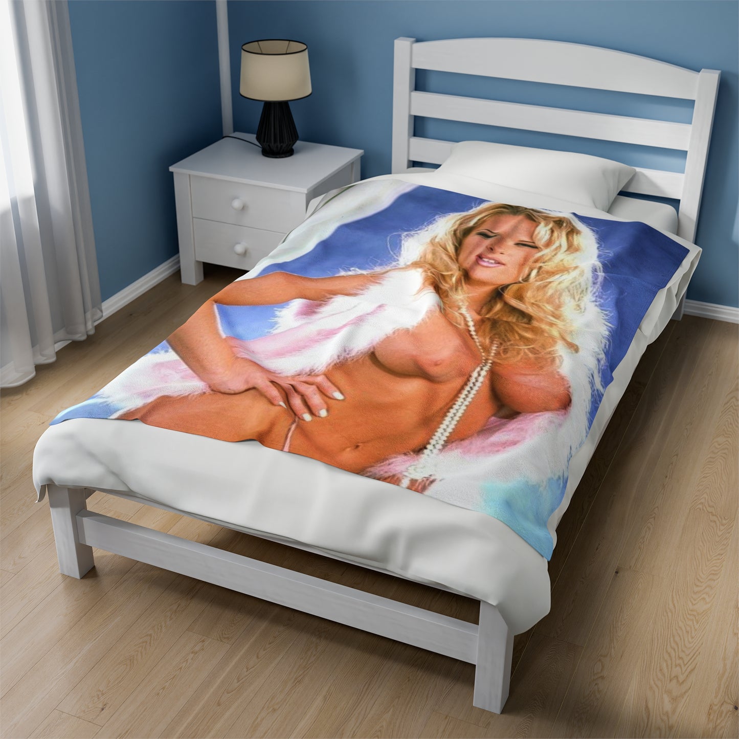 Velveteen Plush Blanket Pornstar Nikki Tyler Nude
