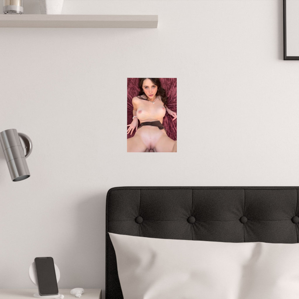 Satin Posters (210gsm) Hot Teen Getting Fucked POV