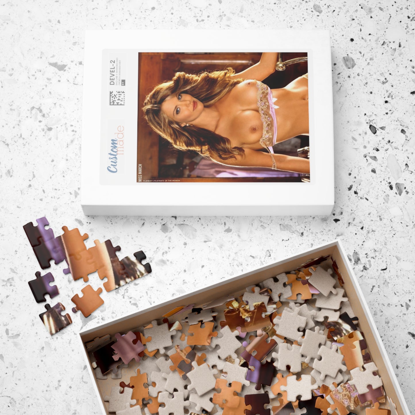 Puzzle (110, 252, 500, 1014-piece) Playmate March 2007 Tyran Richard