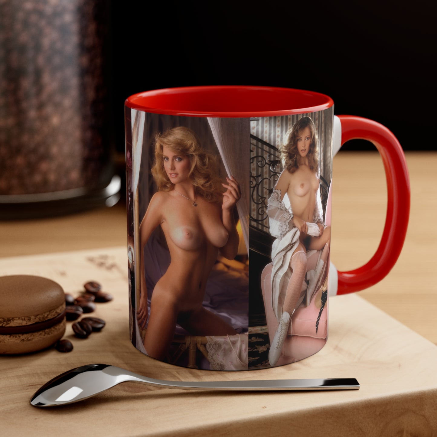 Accent Coffee Mug, 11oz Playboy Playmates 1982 January - April