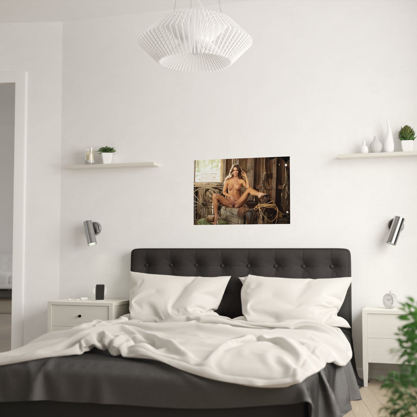 Satin Posters (210gsm) Penthouse Pet September 2021 Carolina White