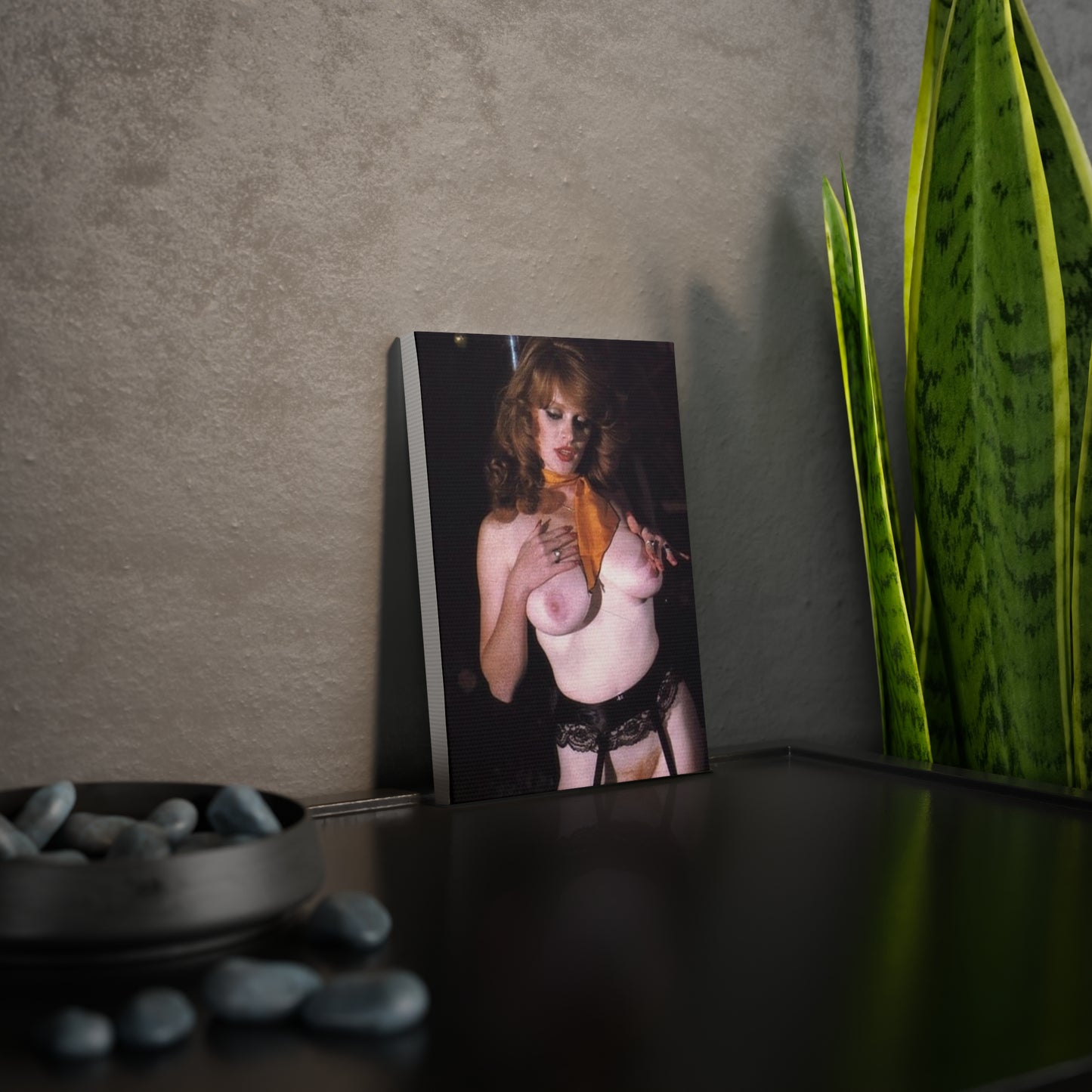 Canvas Photo Tile Retro Porn Star Lisa De Leeuw Nude