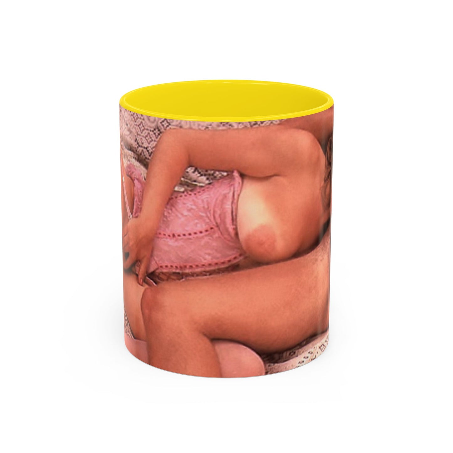 Accent Coffee Mug (11, 15oz) Traci Lords Nude