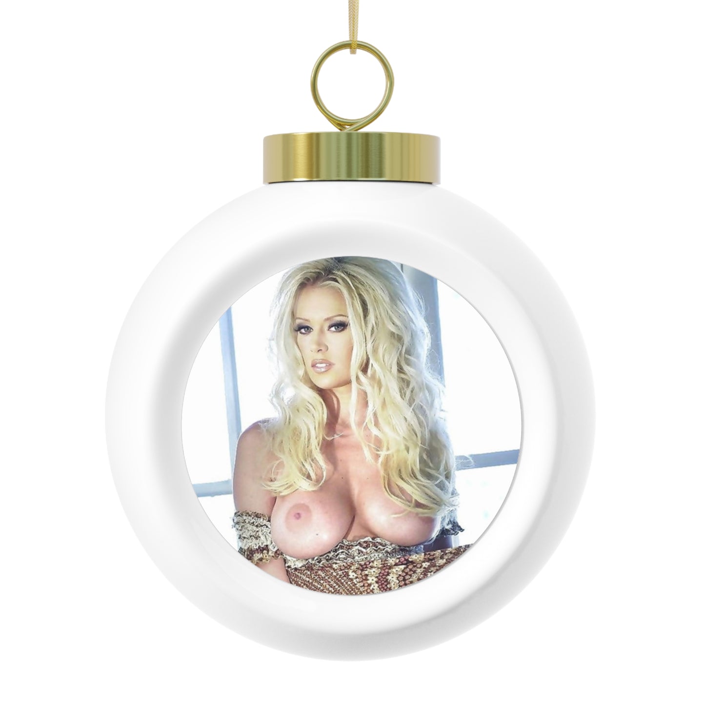 Christmas Ball Ornament Pornstar Jenna Jameson Nude