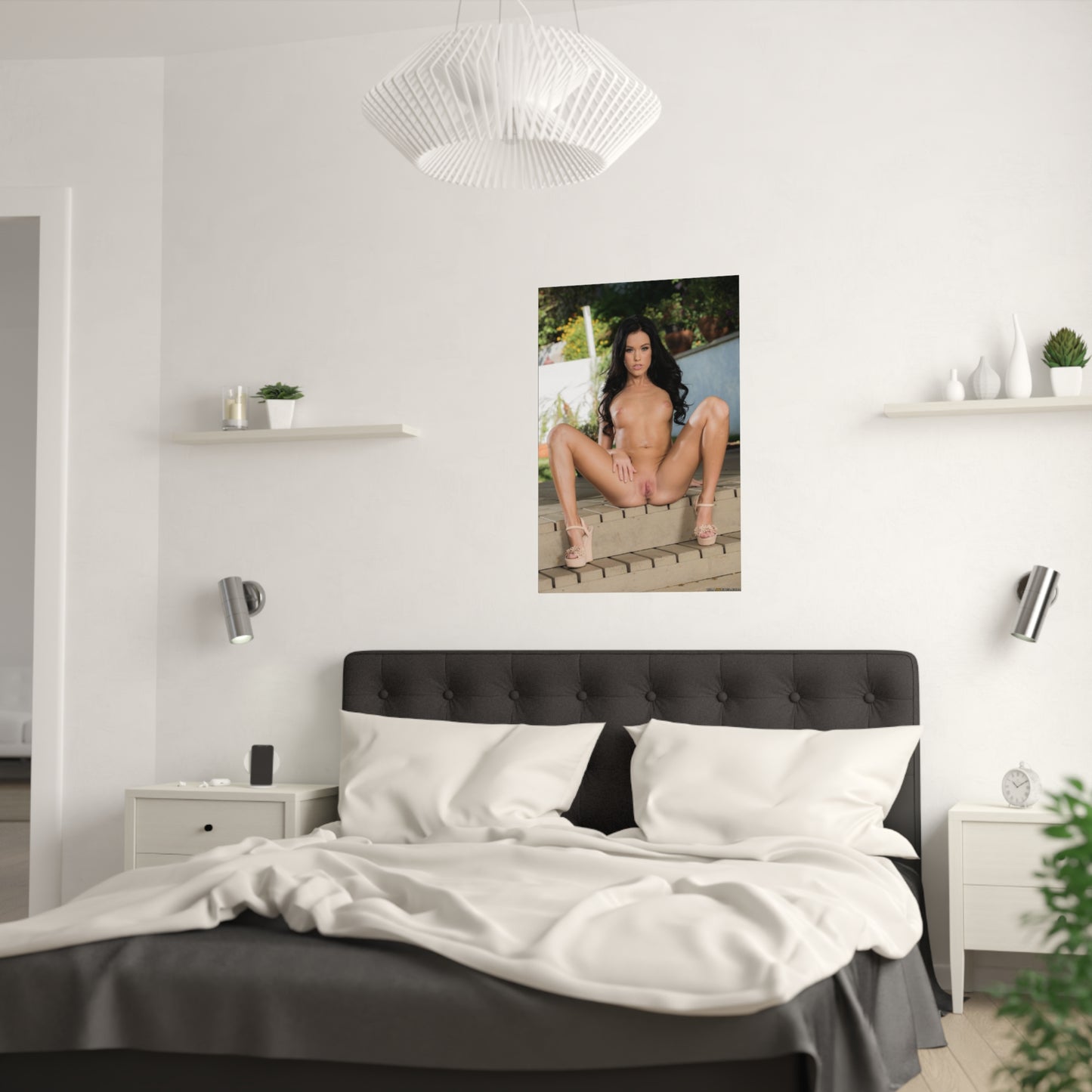 Satin Posters (210gsm) Megan Rain Nude #3