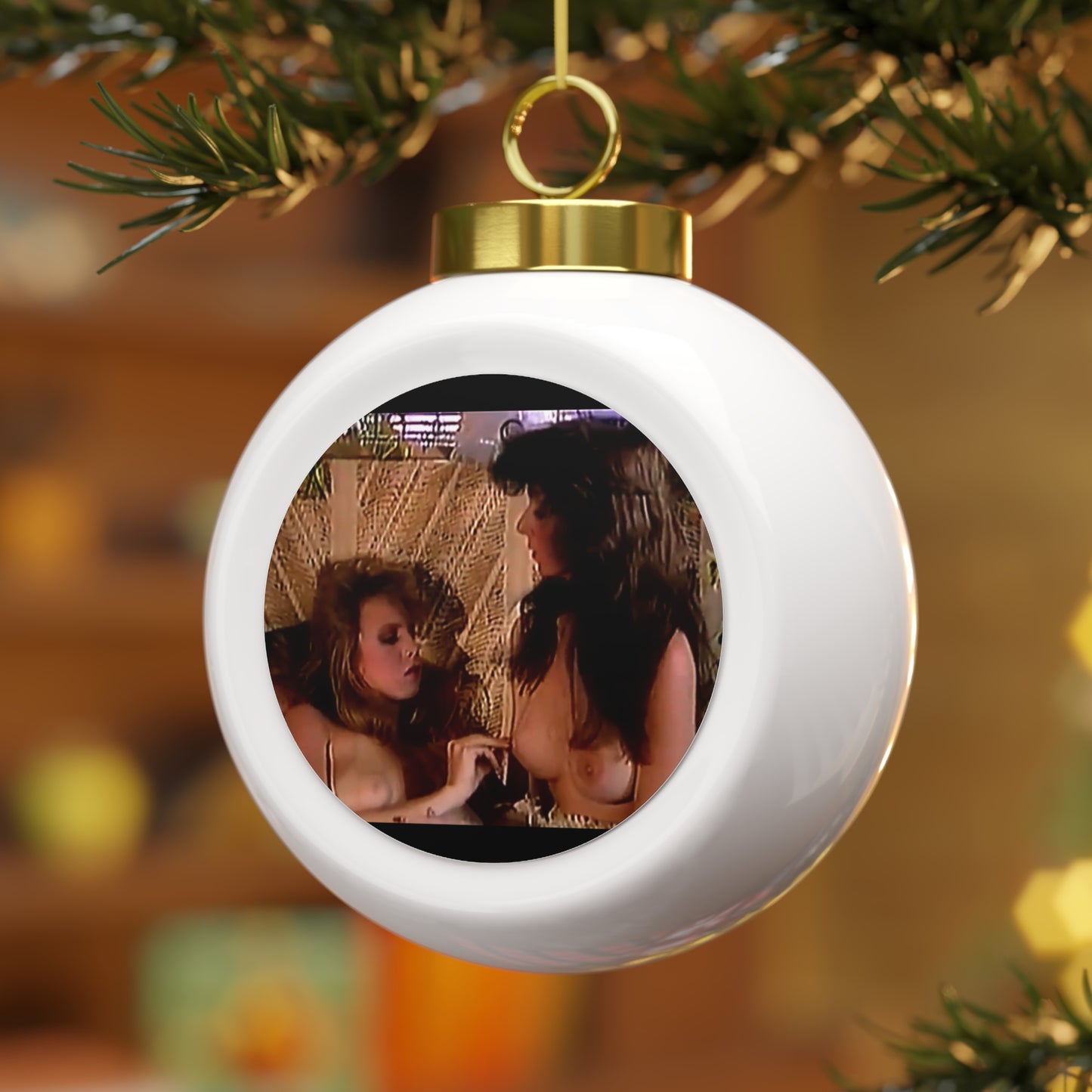 Christmas Ball Ornament Traci Lords Nude