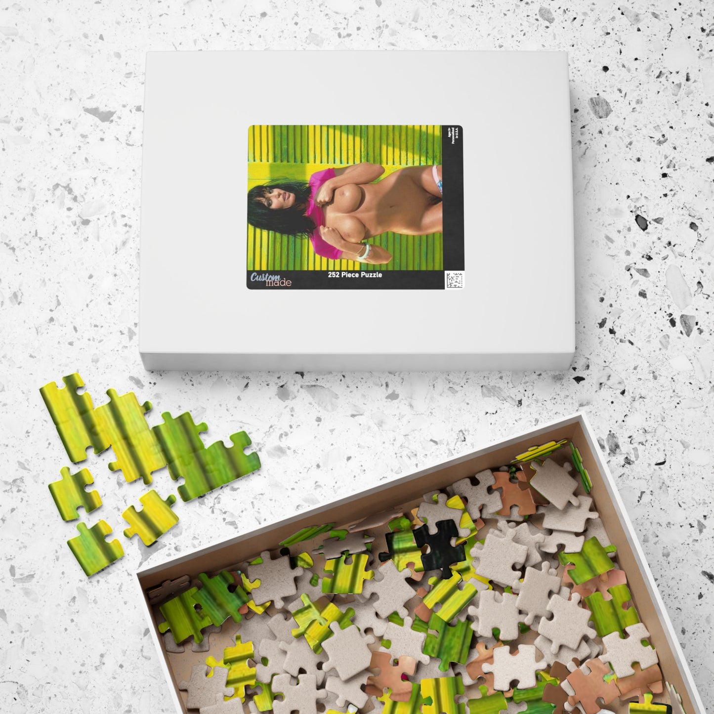 Puzzle (110, 252, 520, 1014-piece) Retro Porn Star Anita Blond