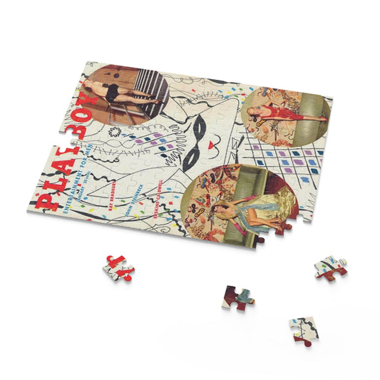 Puzzle (120, 252, 500-Piece) Playboy Cover January 1955