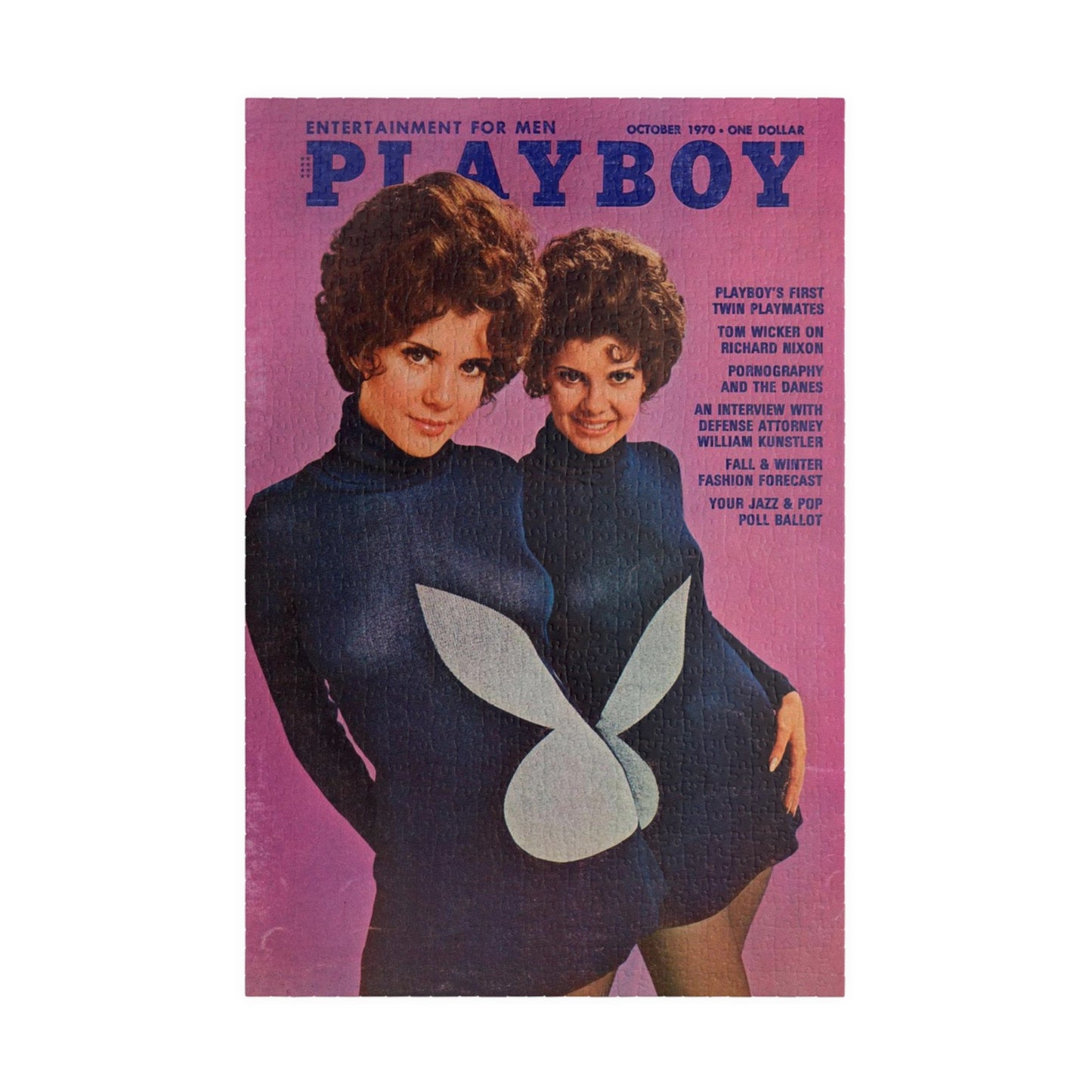 Puzzle (110, 252, 500, 1014-piece) Playboy Cover October 1970