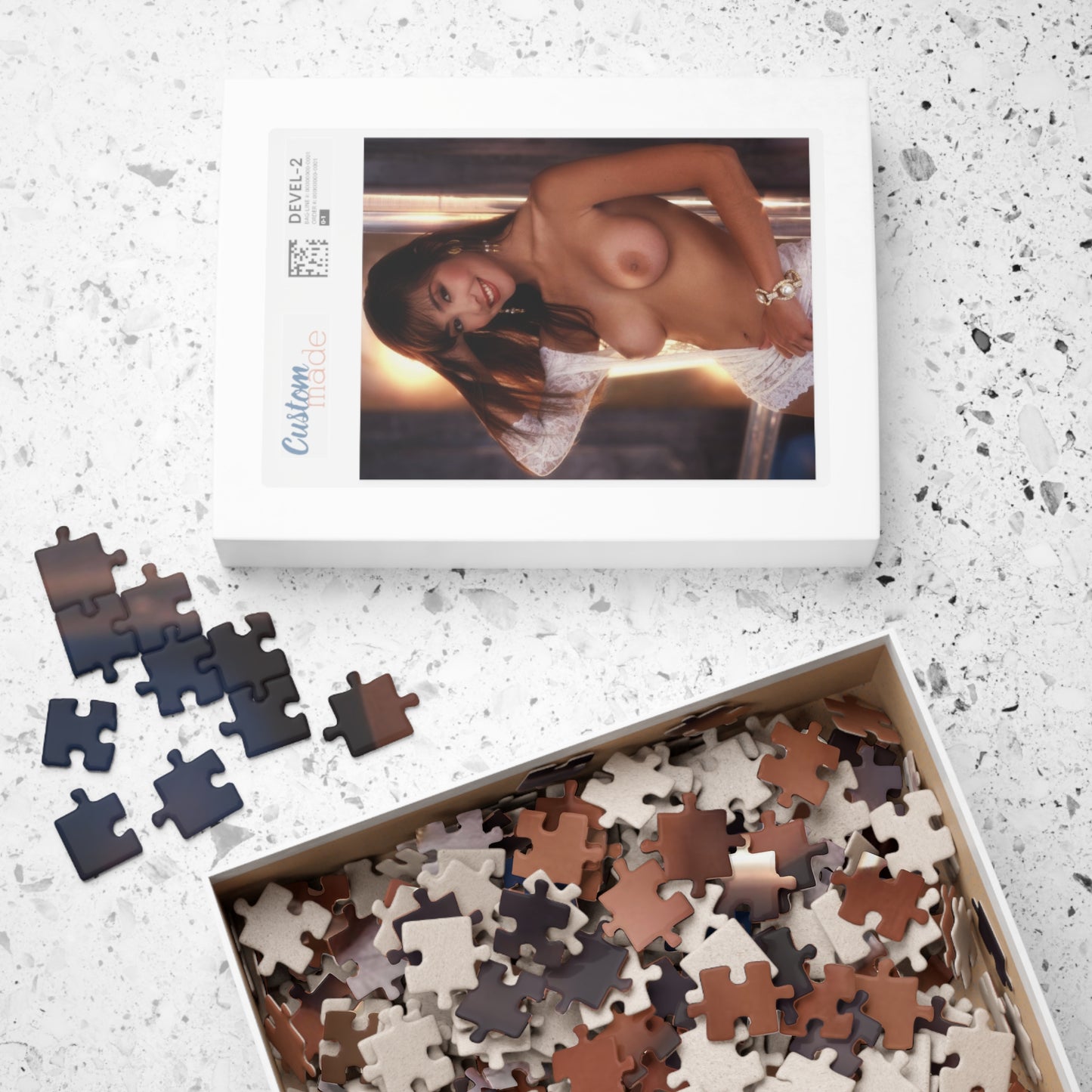 Puzzle (110, 252, 500, 1014-piece) Playboy Playmate February 1991 Cristy Thom