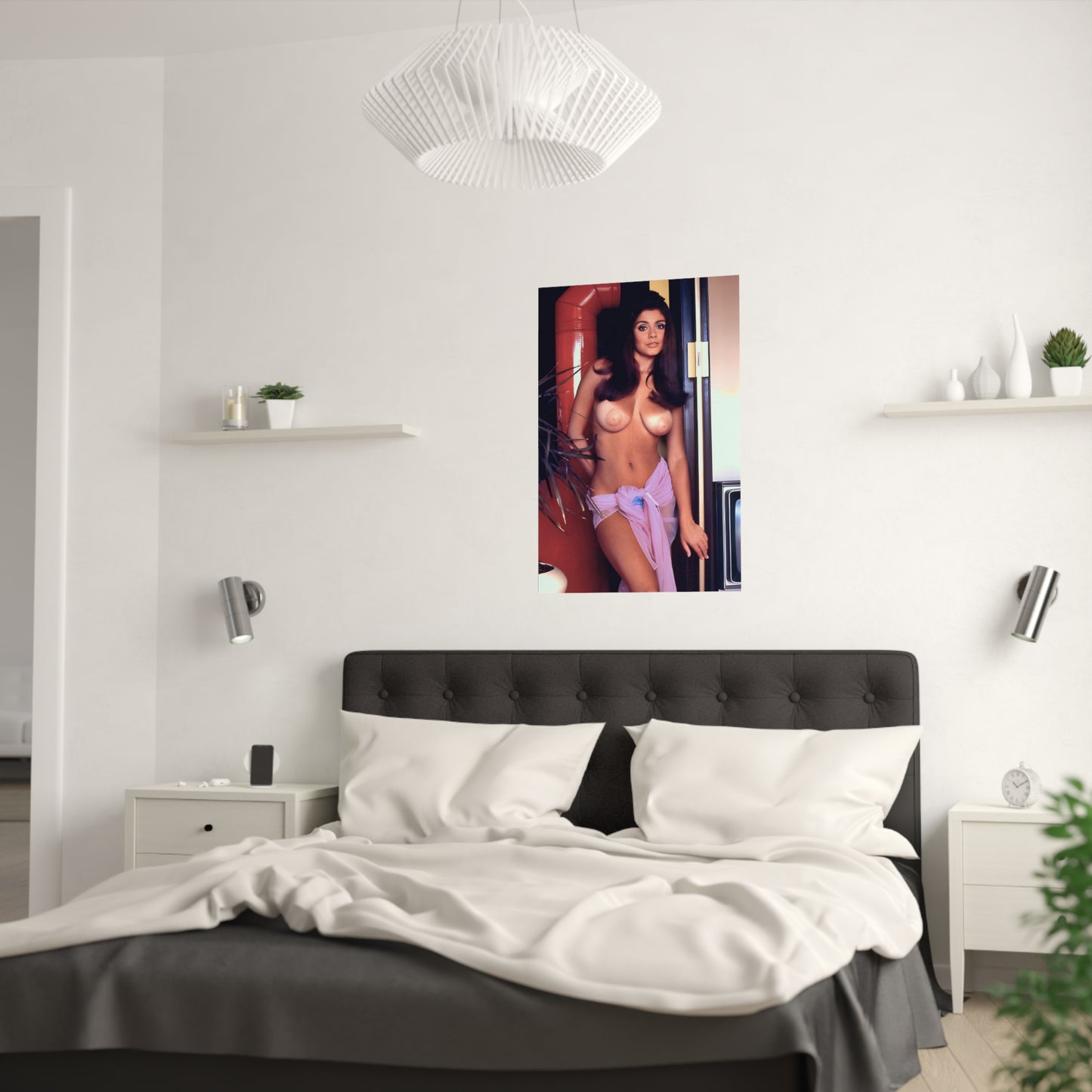 Satin Posters (210gsm) Playboy Playmate Cynthia Myers nude