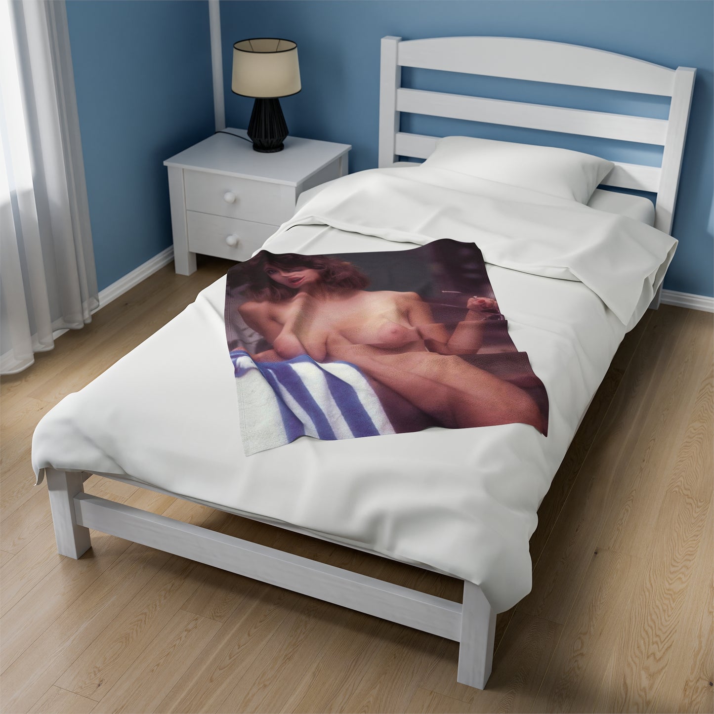 Velveteen Plush Blanket Christy Canyon