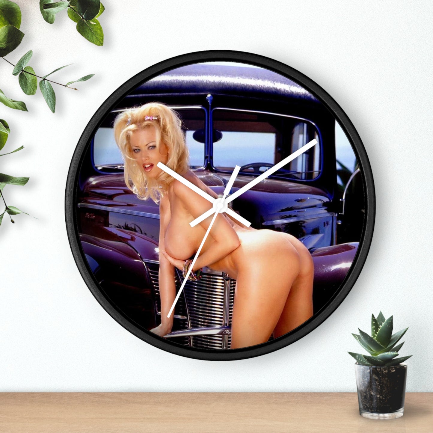 Wall Clock Pornstar Jenna Jameson Nude