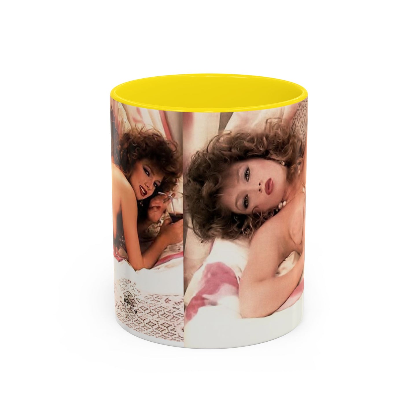Accent Coffee Mug (11, 15oz) Traci Lords Nude