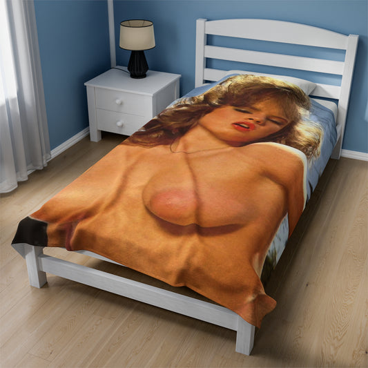 Velveteen Plush Blanket Traci Lords