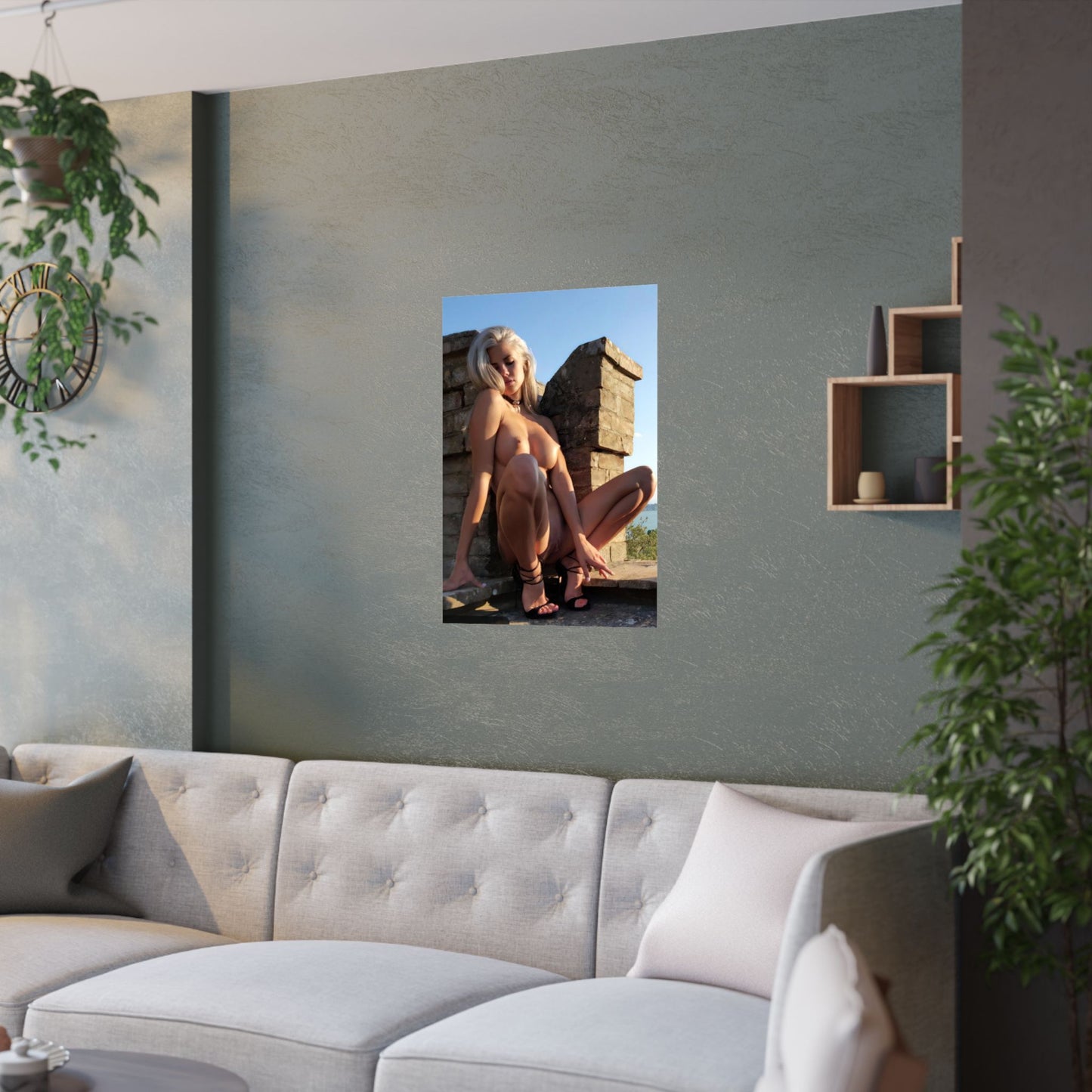 Satin Posters (210gsm) Nata Lee Nude