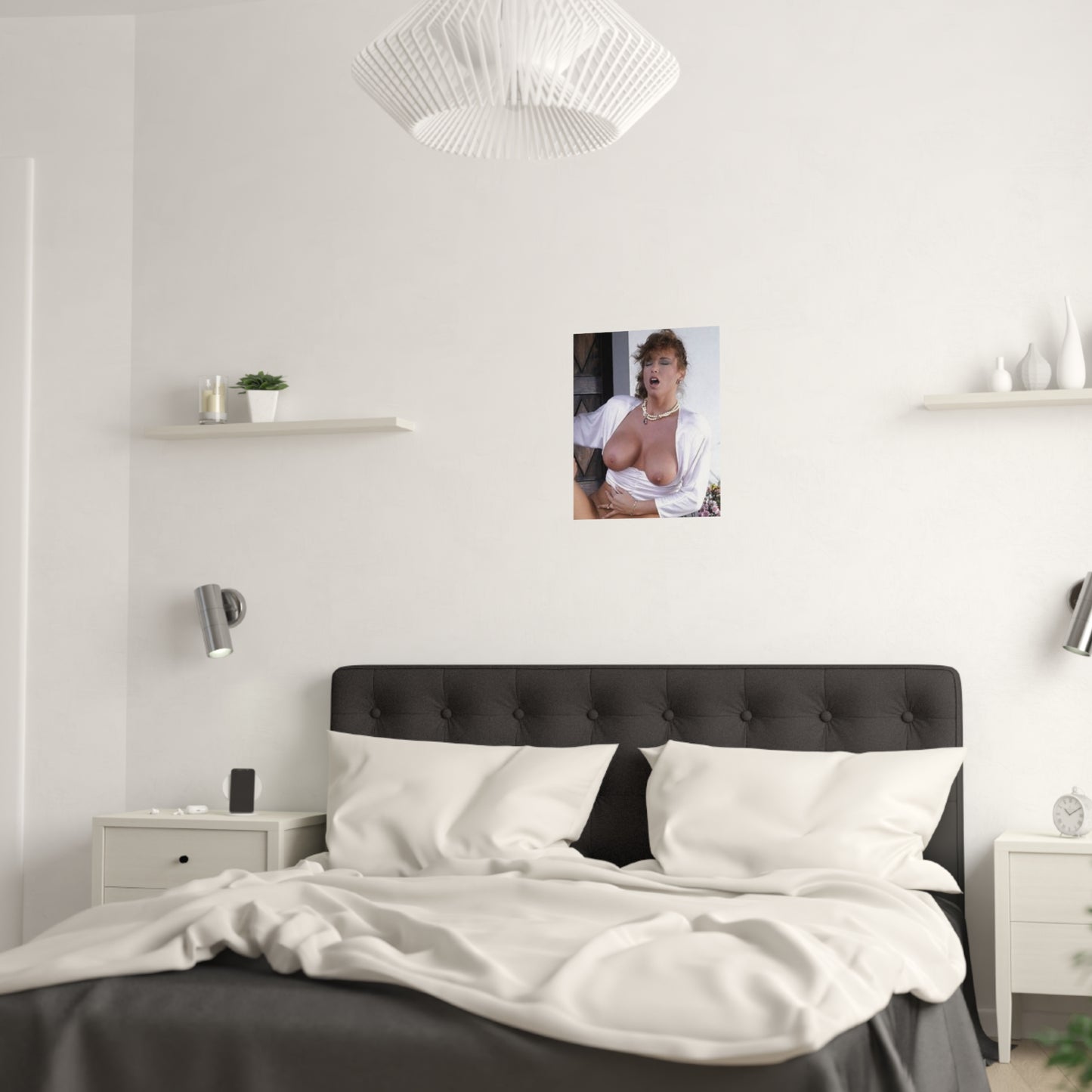 Satin Posters (210gsm) Retro Porn Star Tracey Adams
